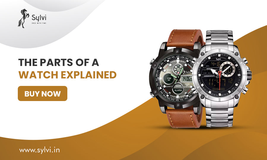 The Parts of a Watch Explained – Sylvi