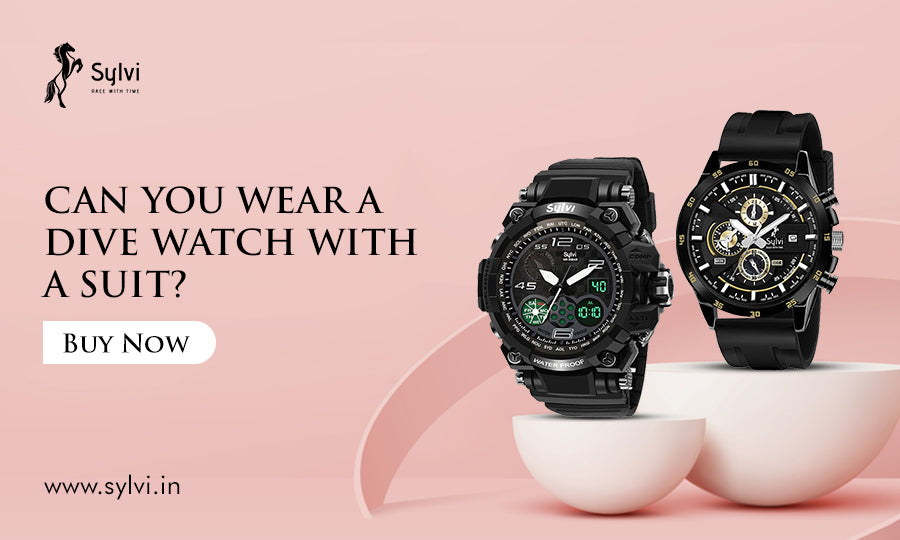 Can You Wear a Dive Watch With a Suit?