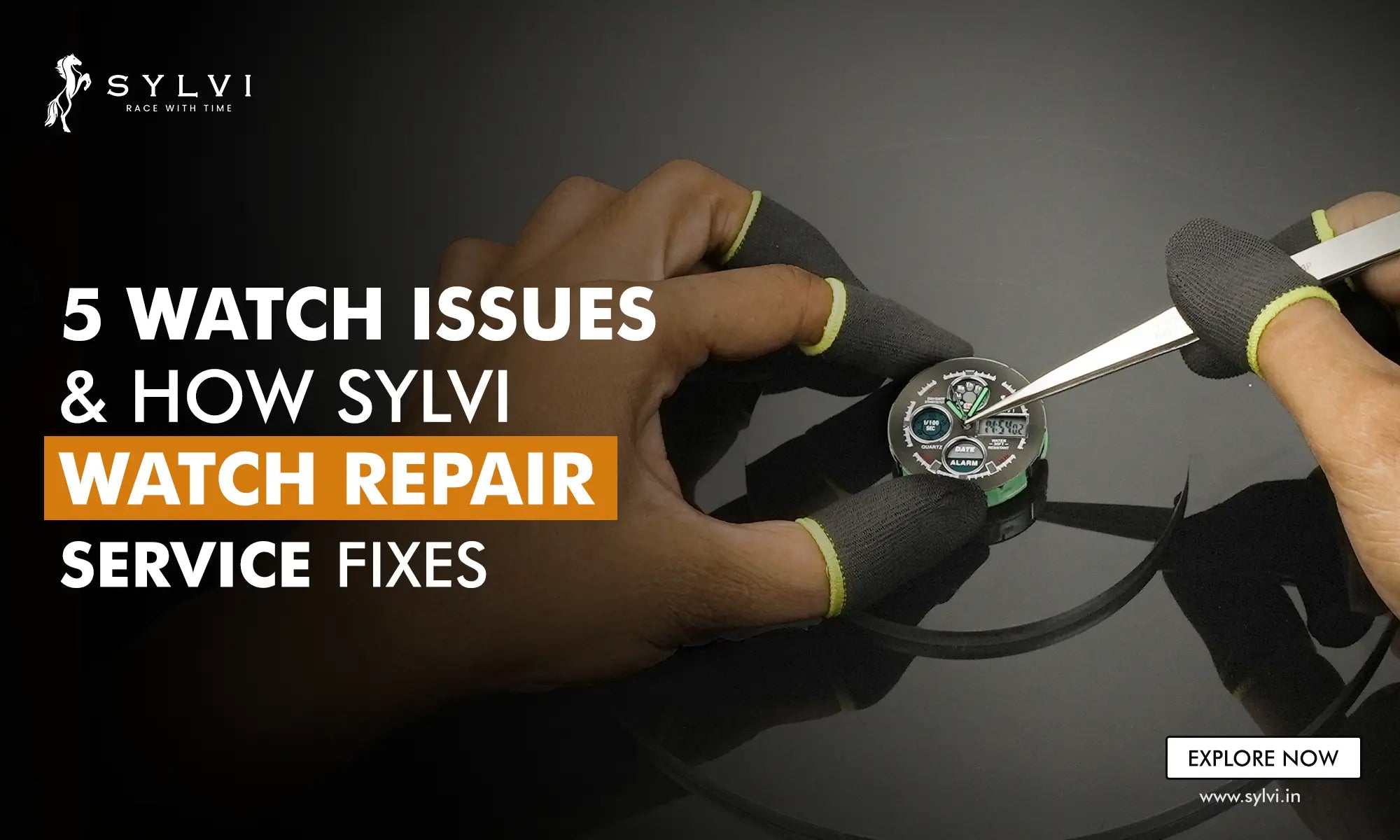 5 Common Watch Issues and How Sylvi’s Repair Service Can Help