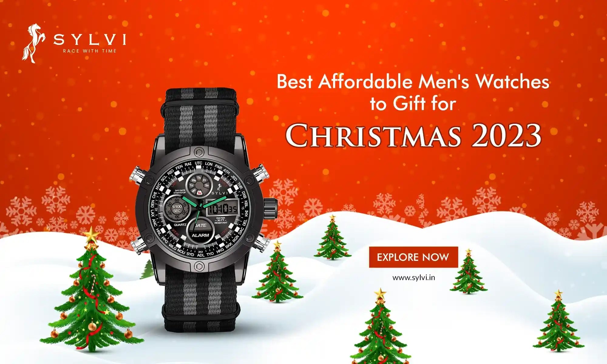 Best Affordable Men's Watches to Gift for Christmas