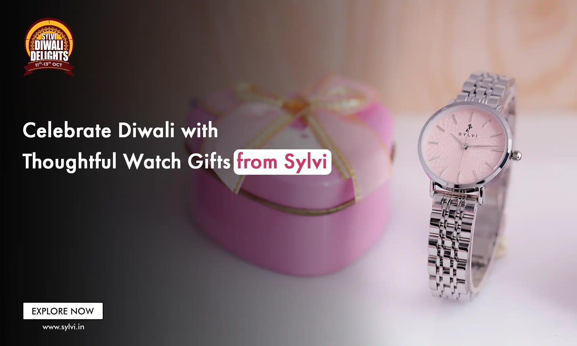 Celebrate Diwali with Thoughtful Watch Gifts from Sylvi
