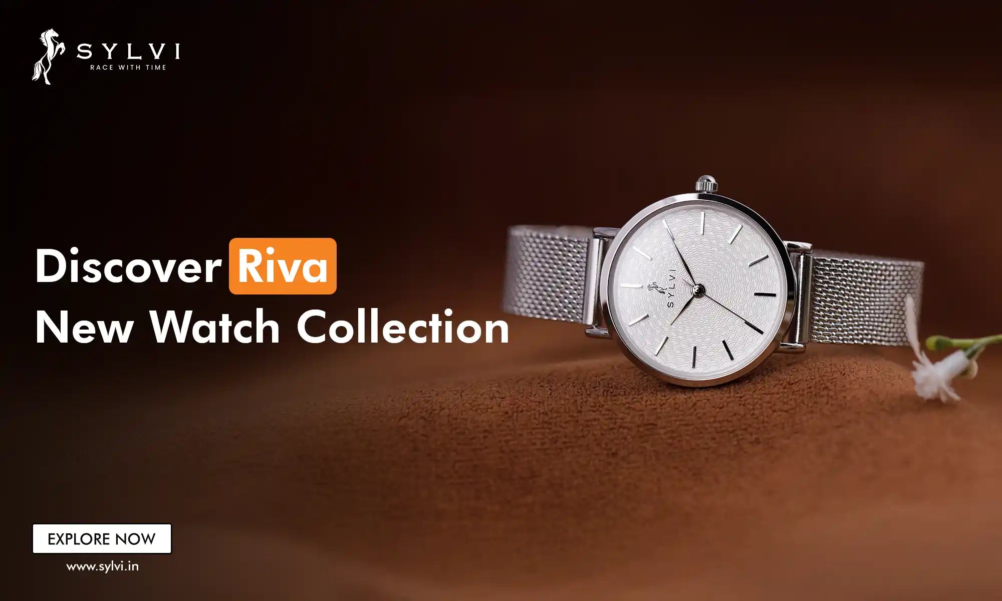 Timeless Beauty Perfected: Sylvi's New Riva Watch Collection