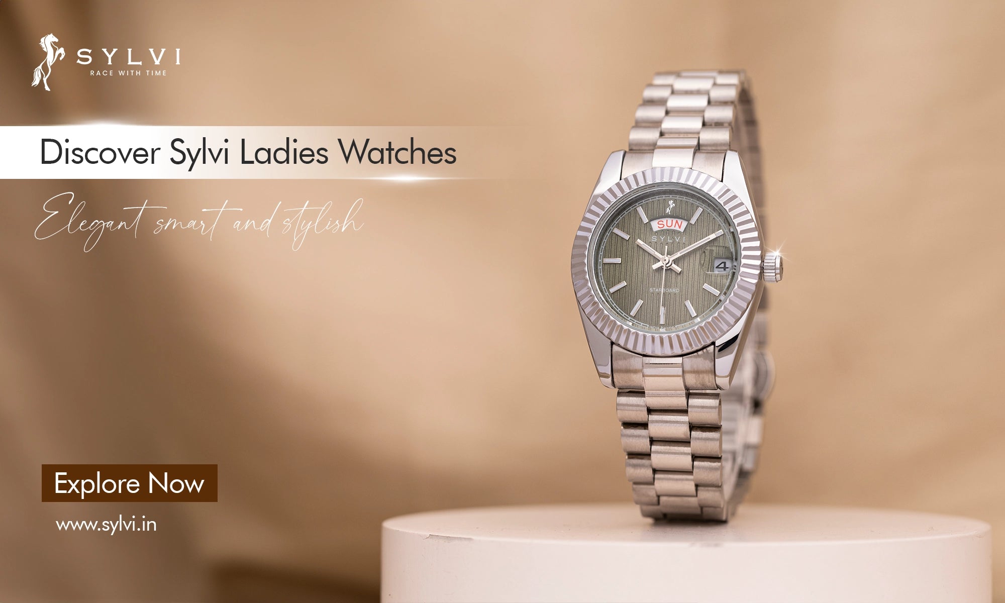 Discover Sylvi Ladies Watches Elegant, Smart, and Stylish Blog Banner