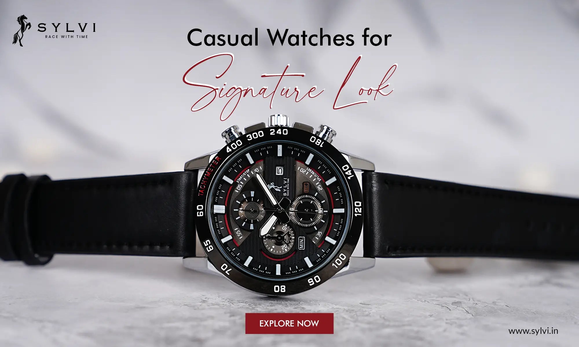 Explore Casual Watches For Your Signature Look Sylvi Watch Style Guide Blog Banner Image