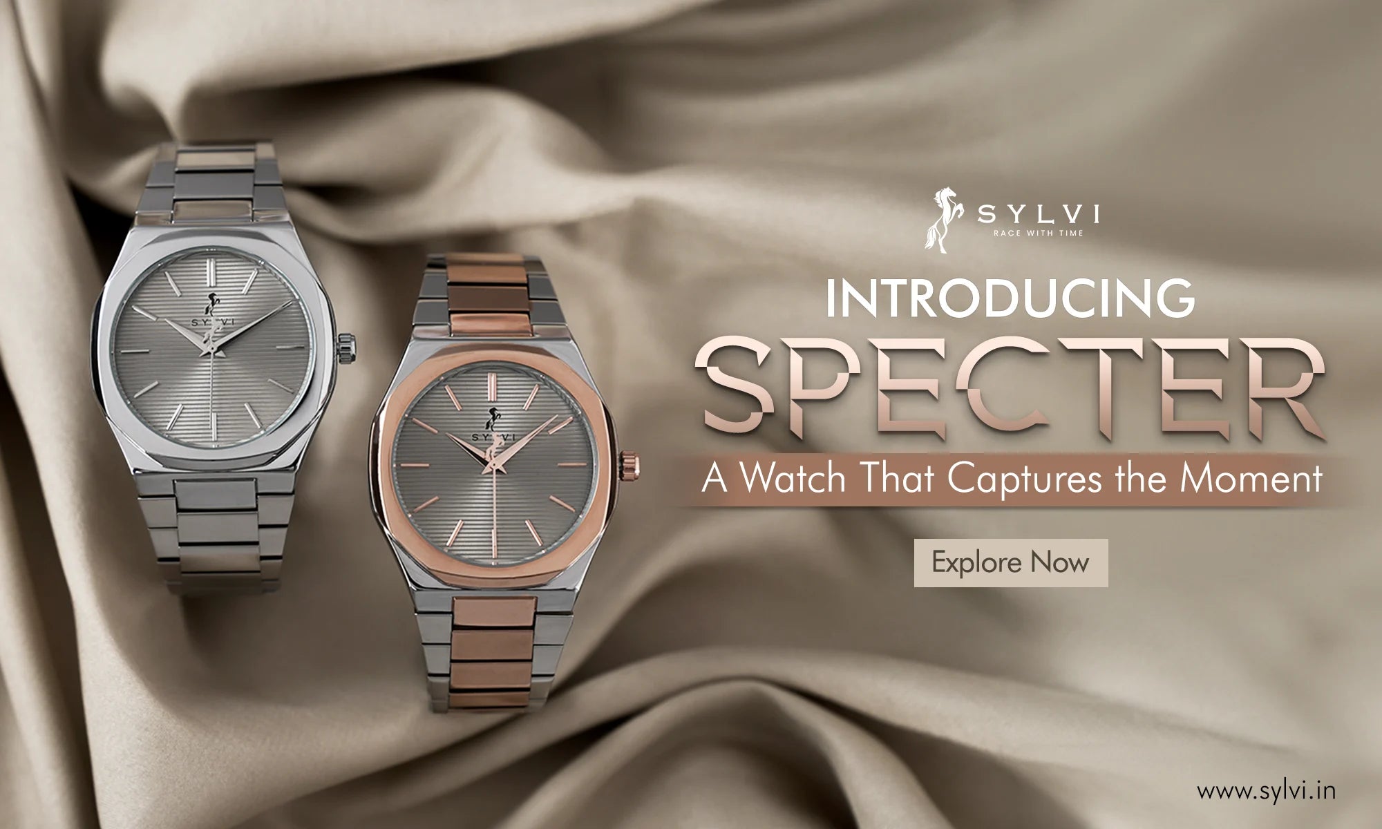 Introducing the Sylvi Specter Watch Inspired by Fleeting Time