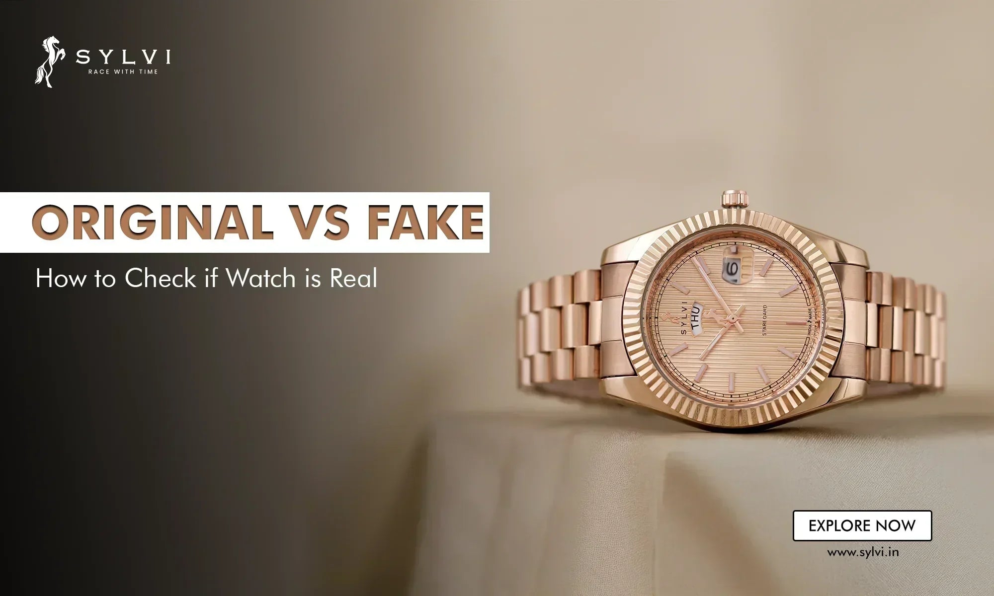 Original vs Fake Wrist Watches