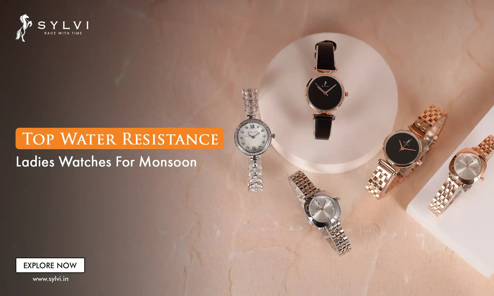 Top Water Resistant Ladies Watches for the Monsoon Season