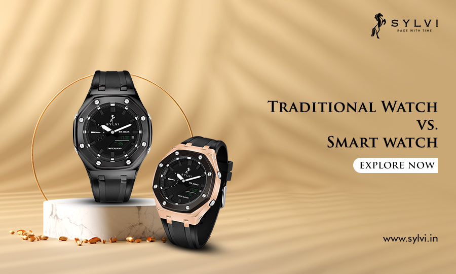Traditional Watch vs. Smartwatch – Which one should you buy? - Sylvi