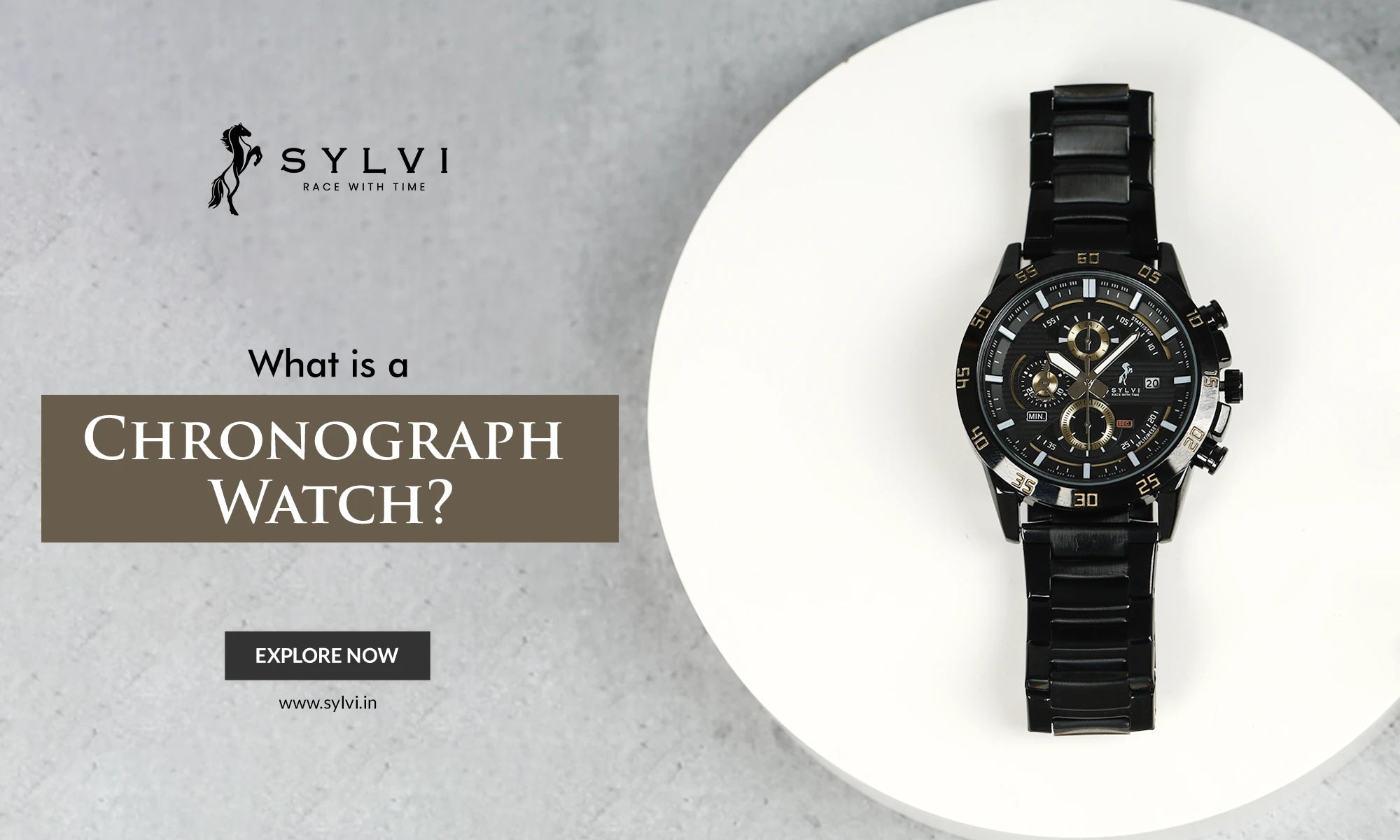 Timekeeping Elegance - A Guide to Chronograph Watches for Men