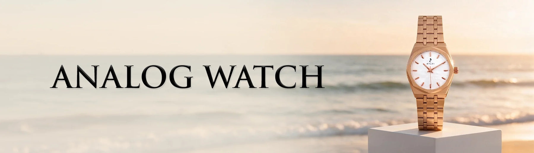 Sylvi Analog Watch Collection Banner Image