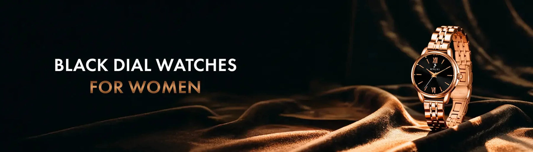 Black Dial Watches for Women