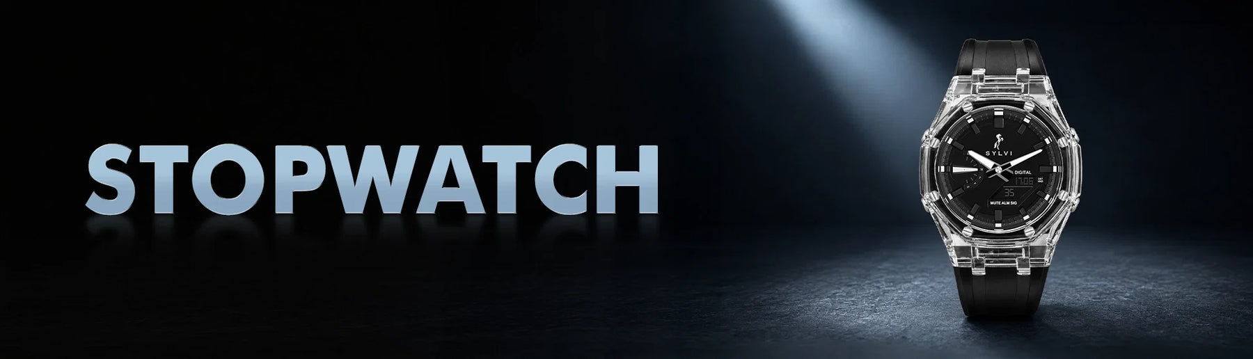 Sylvi Watches with Stopwatch Collection Banner Image