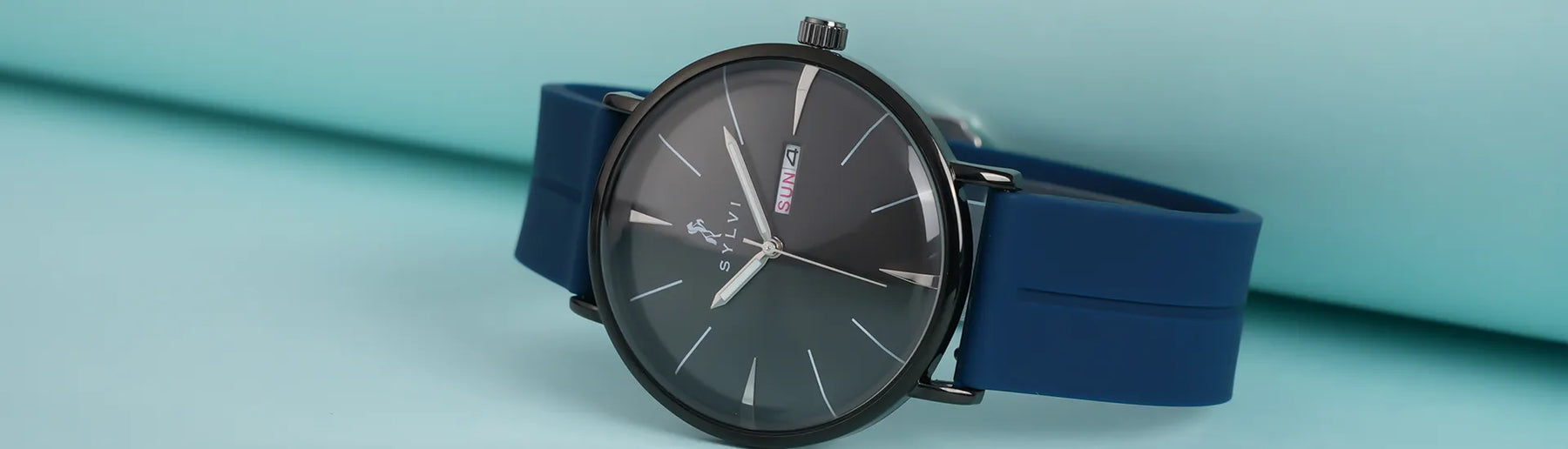 Sylvi Watches with Date and Day Display Collection Banner Image