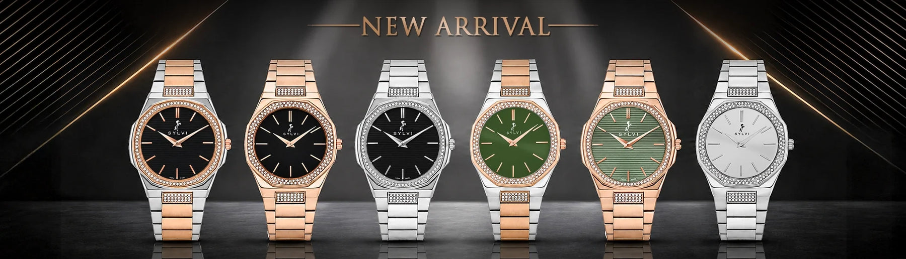 Sylvi New Arrival Watches Collection Banner Image