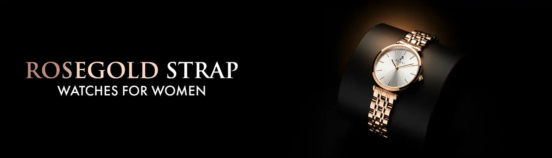 Rosegold Strap Watches for Women