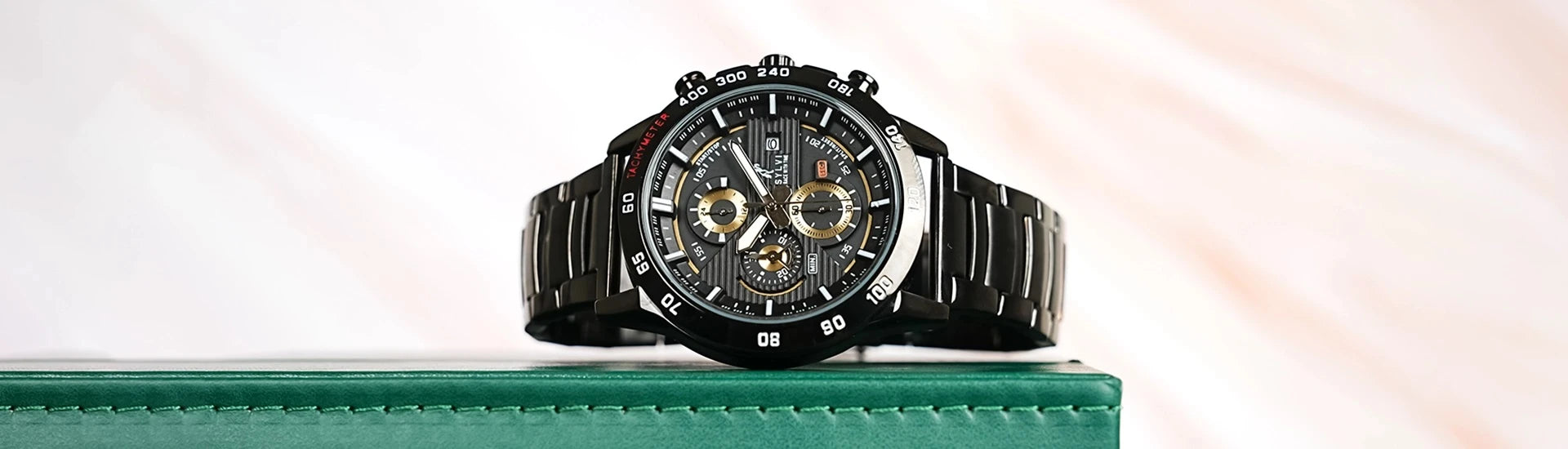 YSYH Men Watch Luxury Brand Stainless Steel Wrist Watch