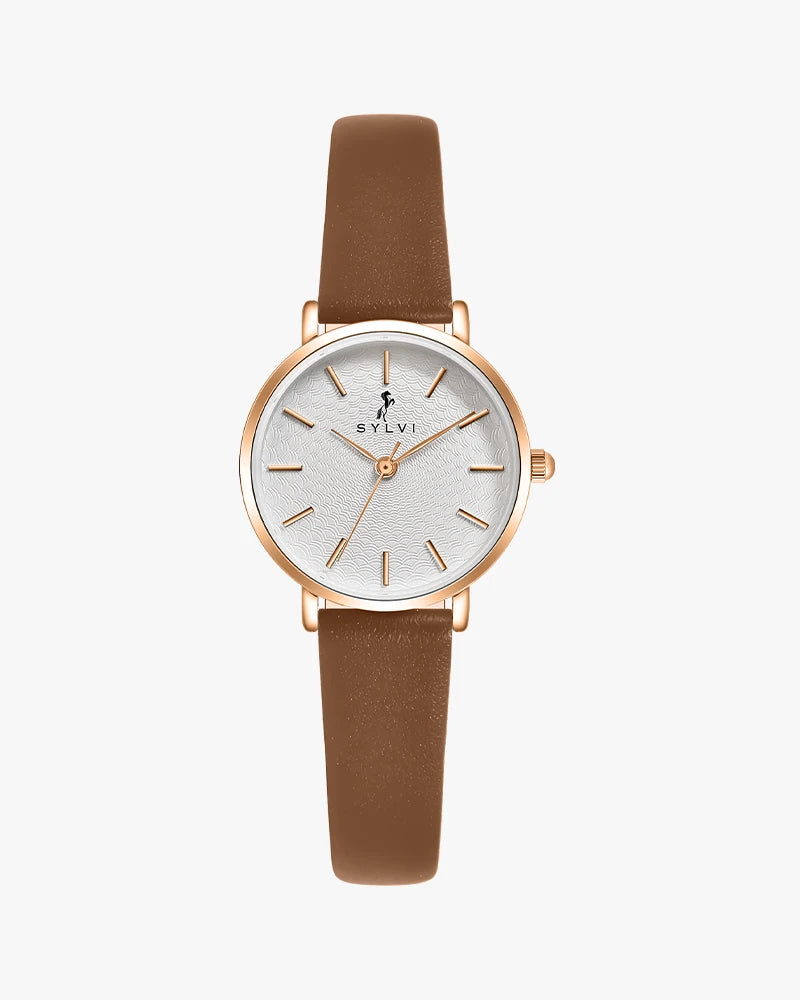 Riva White Rosebrew Leather