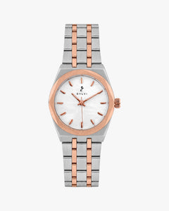 Sia White Rosegold Silver Steel