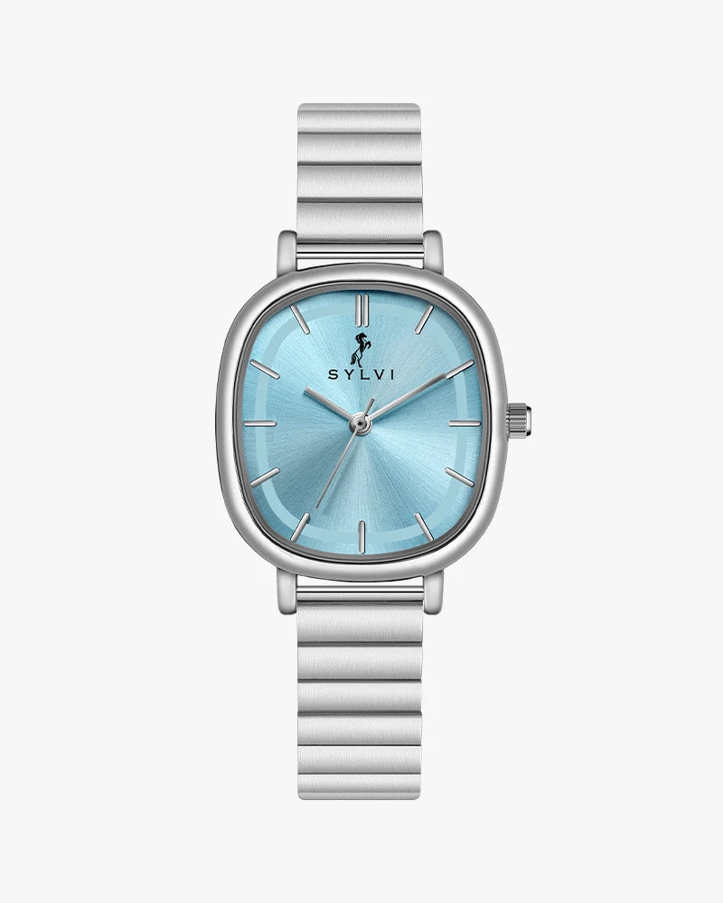 Ellore Ice Blue Silver Link