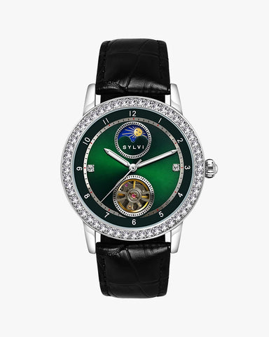 Certified Imperfect MoonStone Green Leather