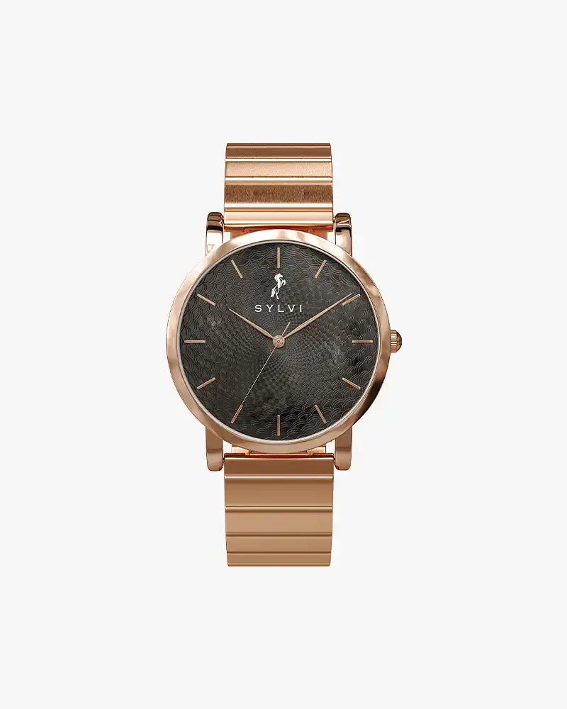 Riva Black Roseluxe Link
