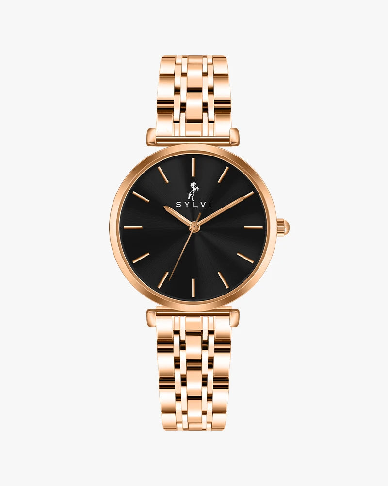 Serene Jet Black Rose Steel