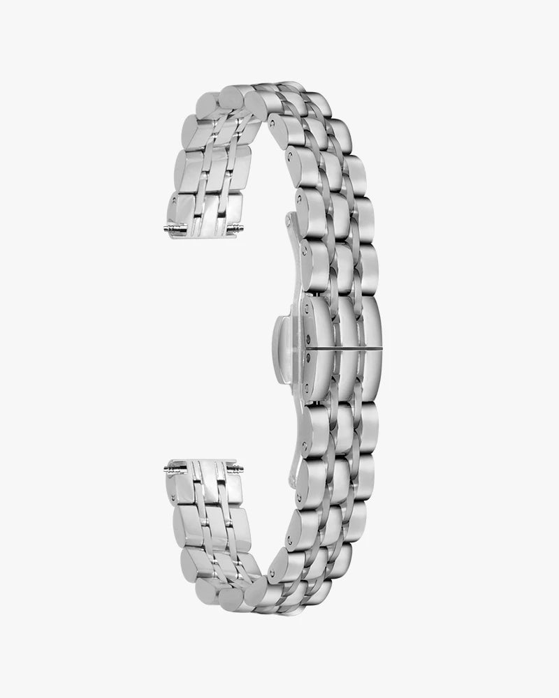 10mm Silver Steel Strap