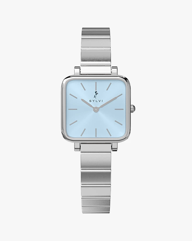 Timeora Ice Blue Silver