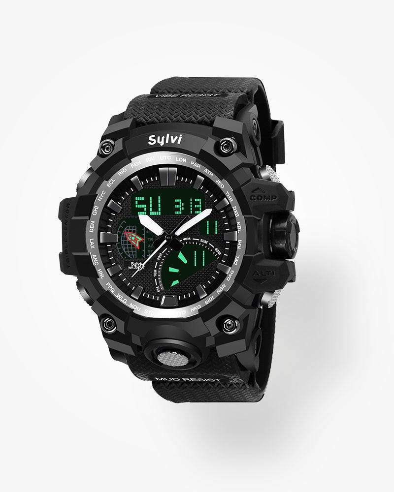 Black Digital Unisex Watch