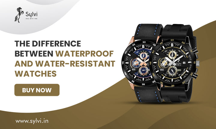 Difference Between Water Resistant and Water Proof Watches Blog Banner