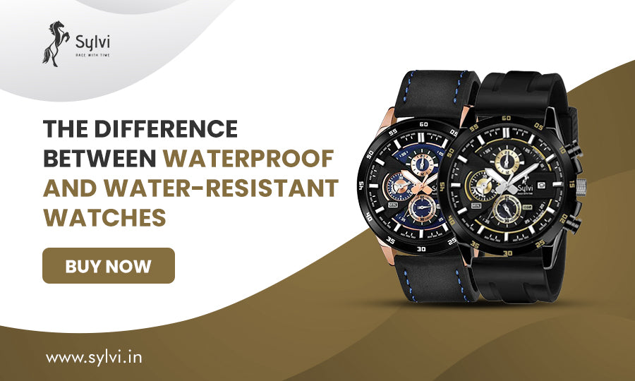 Difference Between Water Resistant and Water Proof Watches Blog Banner