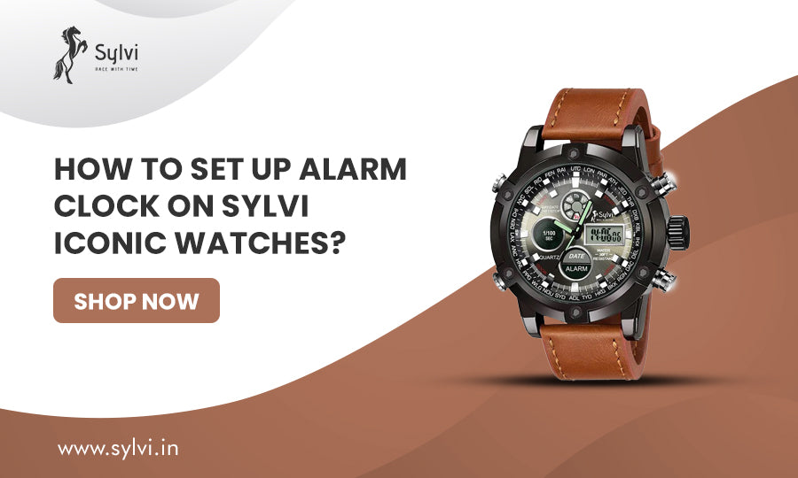 How to Set Up Alarm on Sylvi Iconic Watch Blog Banner