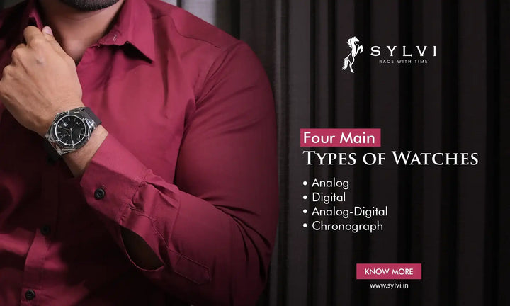 About 4 Main Types of Watches by Dials Blog Banner