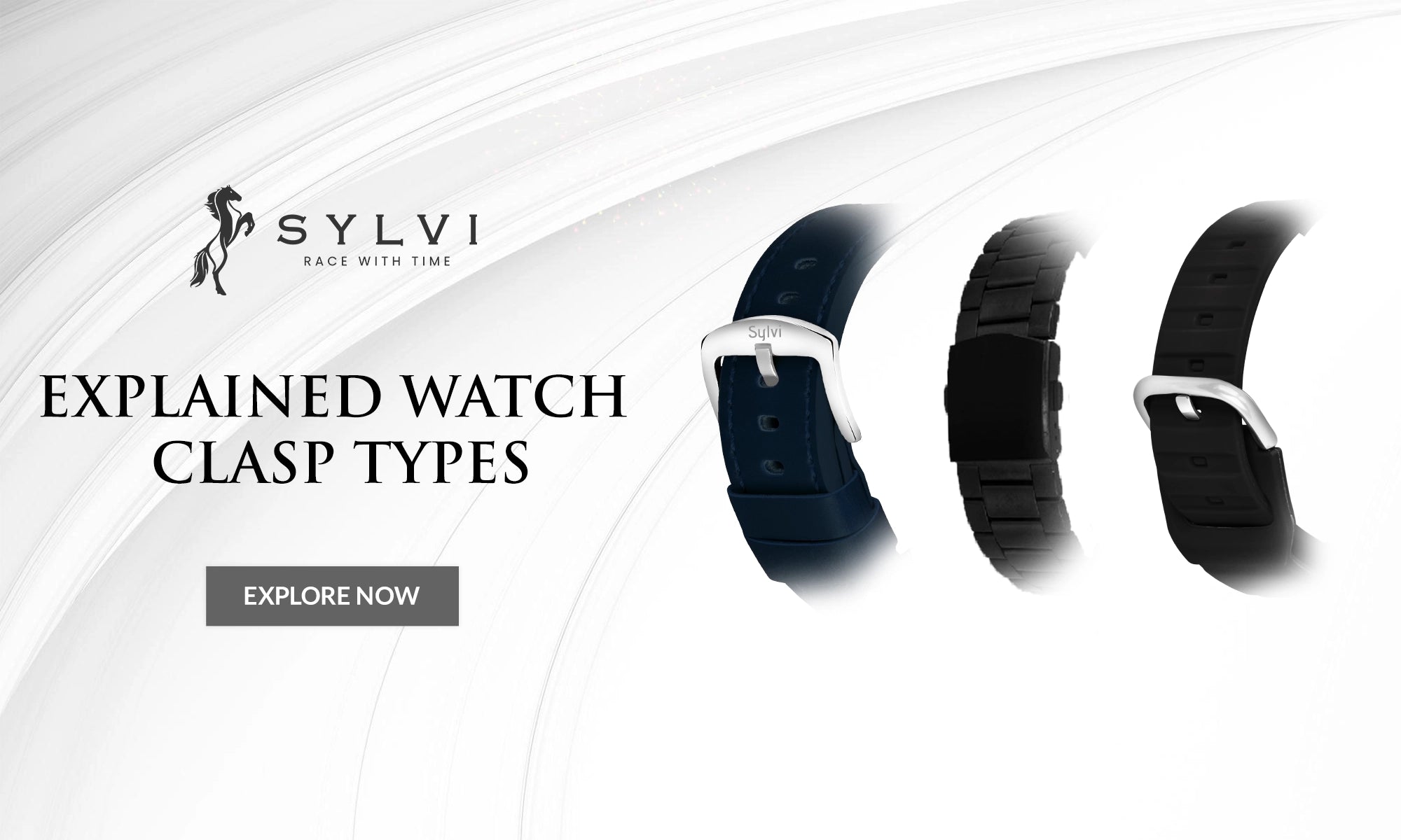 Types of Watch Clasps: How to Match it with Strap - Sylvi