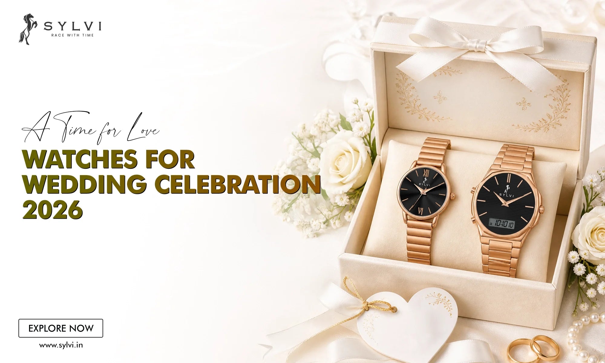 A Time for Love Watches for Wedding Celebration 2026