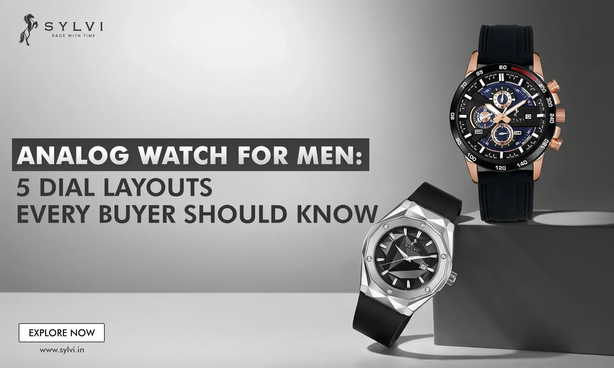Analog Watch for Men: 5 Dial Layouts Every Buyer Should Know