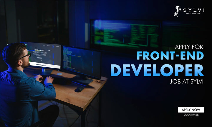 Apply for Front-End Developer Job at Sylvi Banner