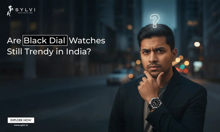 Black Dial Watches Still in Trend in India