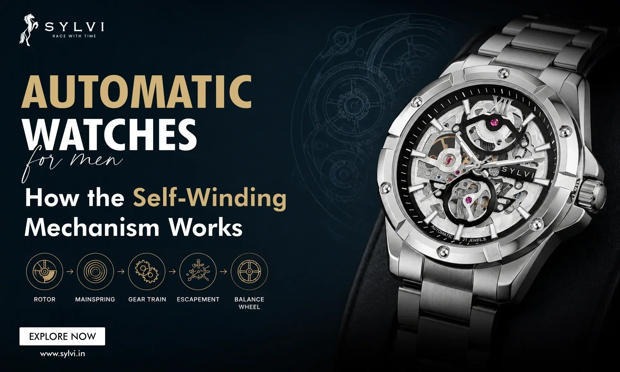 Automatic Watches for Men: How the Self-Winding Mechanism Works