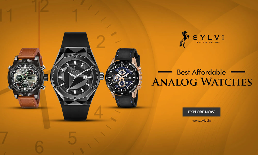 Best Affordable Analog Watches - Sylvi