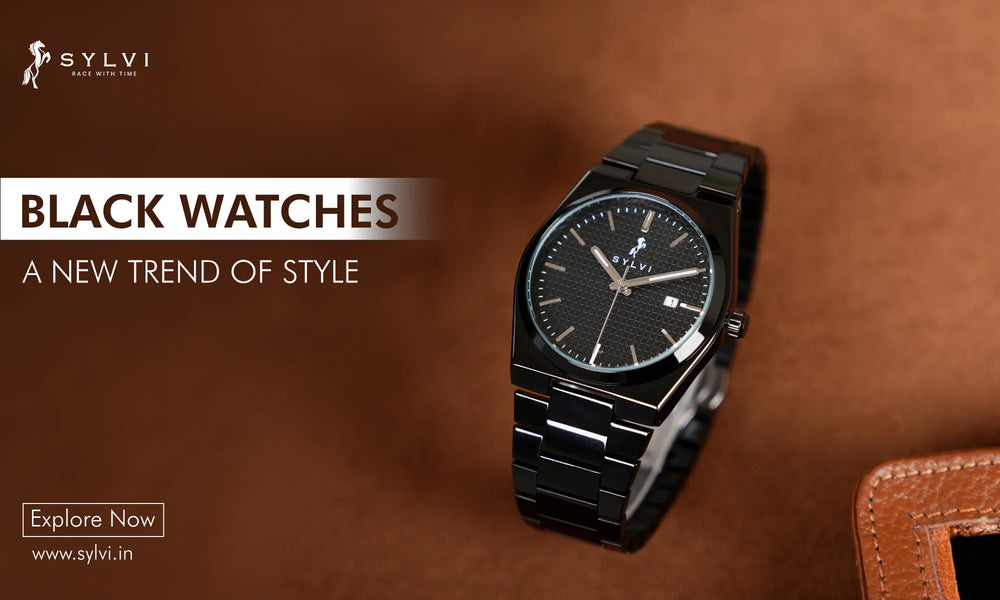 Top Black Chain Watches Your Style with the Latest Trend Sylvi