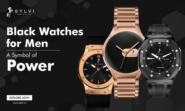 Black Watches for Men