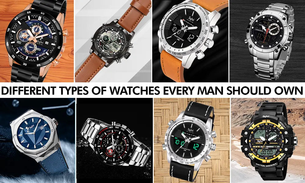 The Watch Guide: 12 Different Types of Watches Every Man Should Own