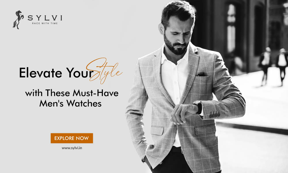 Elevate Your Everyday Look with These Stylish Men's Watches