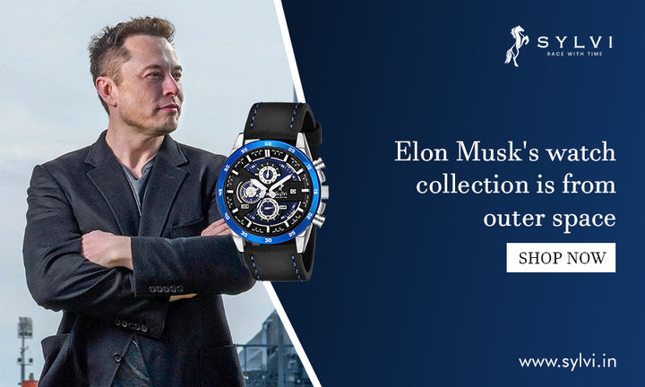 Elon Musk's Watch Collection is from Outer Space