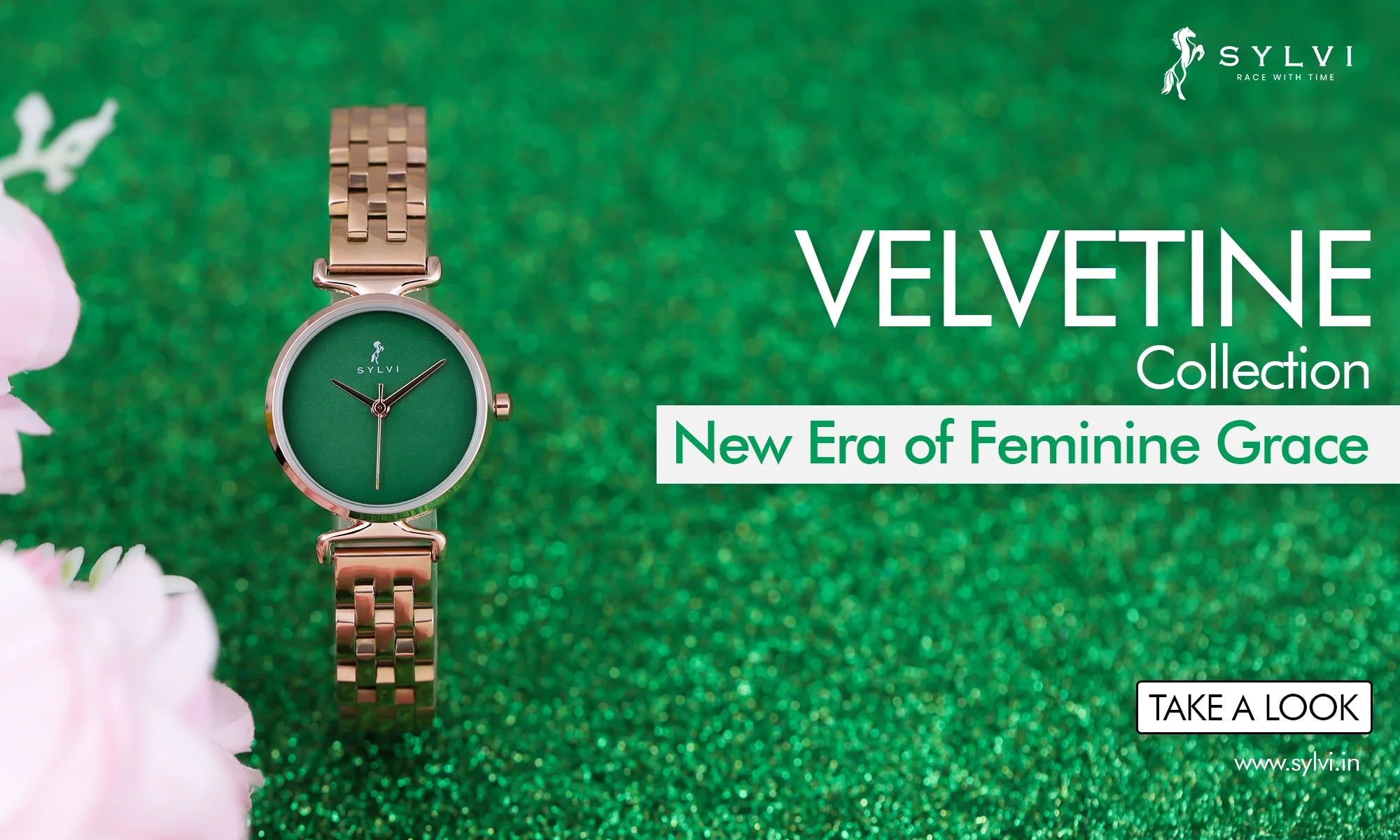 Experience Timeless Beauty with Our New Velvetine Wristwatch for Women