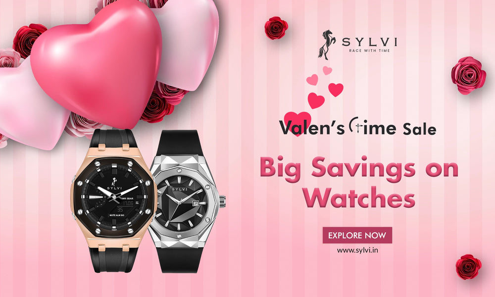 Explore the Sylvi Valentine's Day Sale for Exquisite Offers on Watches
