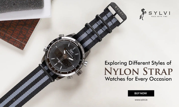 Explore Men's Nylon Strap Watch Collection by Sylvi