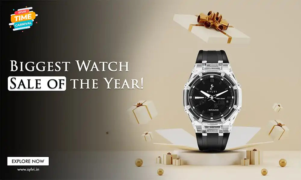 Sylvi Time Carnival 2025 – India’s Biggest Watch Sale of the Year