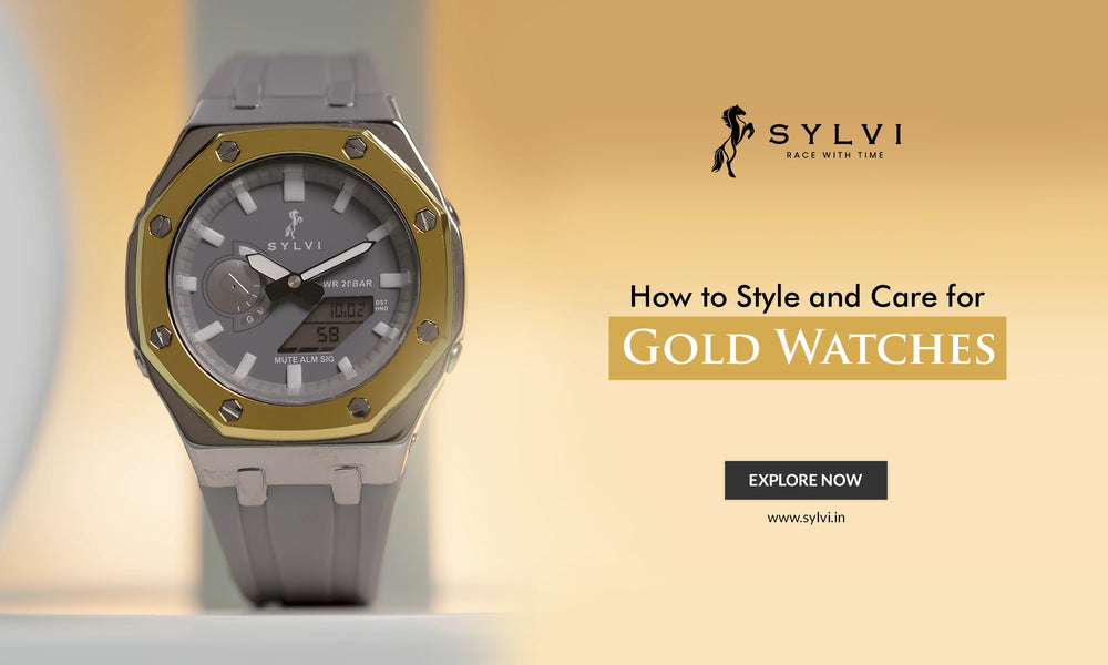 Styling and Caring for Your Golden Watches for Men